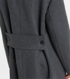 Victoria Beckham Double-breasted wool-blend coat
