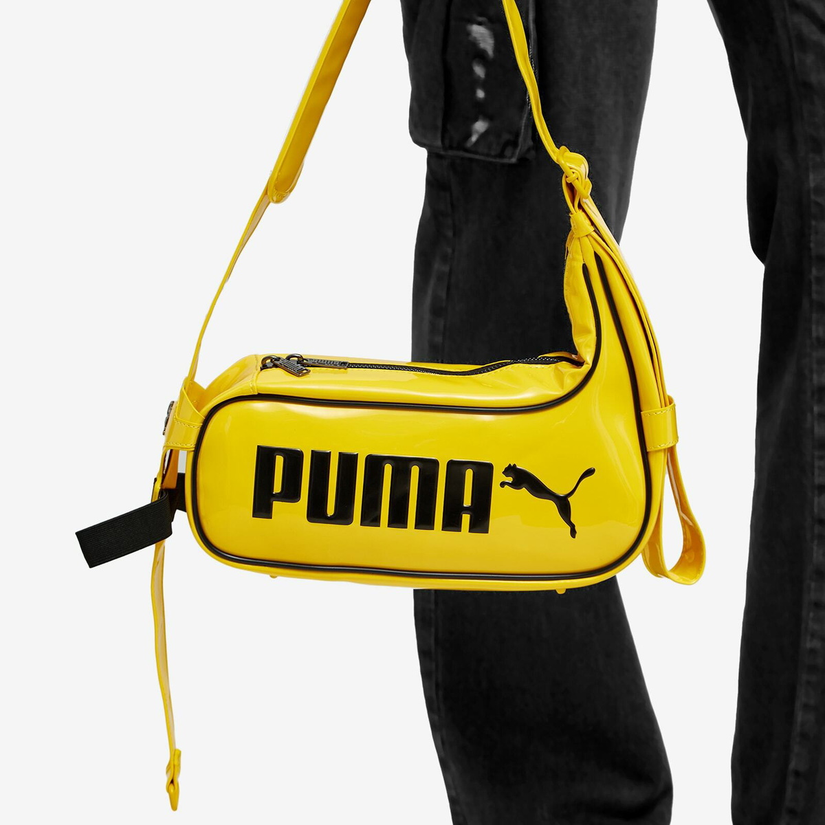 Ottolinger Women's x Puma Shoulder Bag in Lemon Chrome Ottolinger