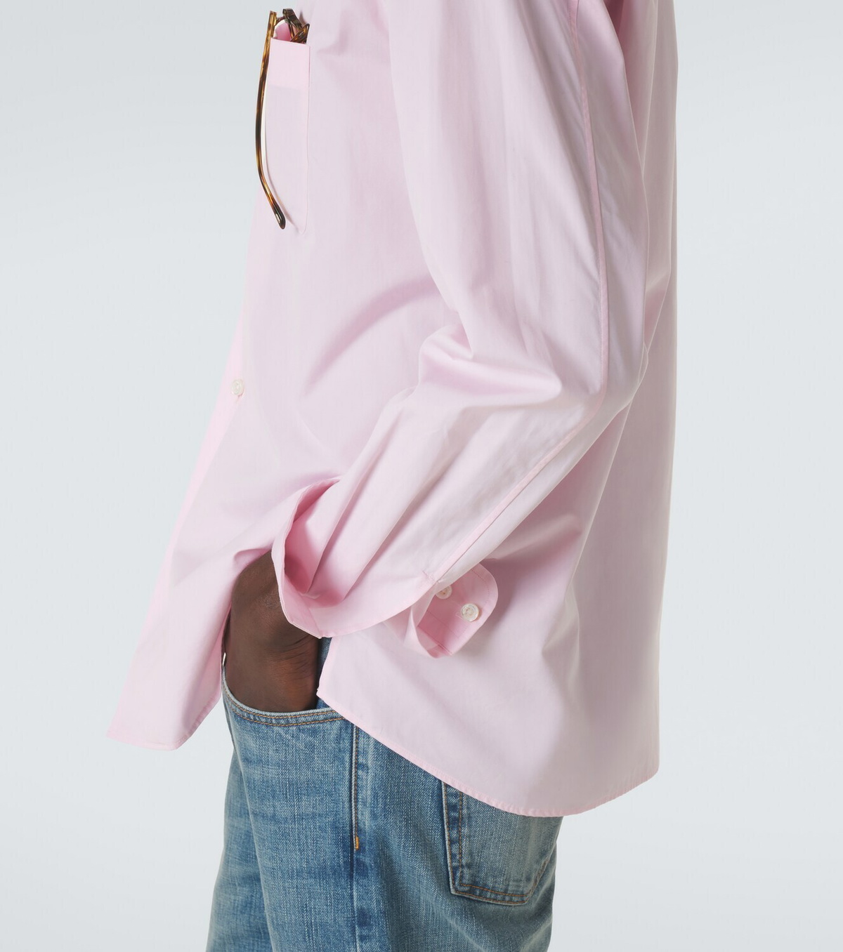 Umit Benan Weekend cotton poplin shirt
