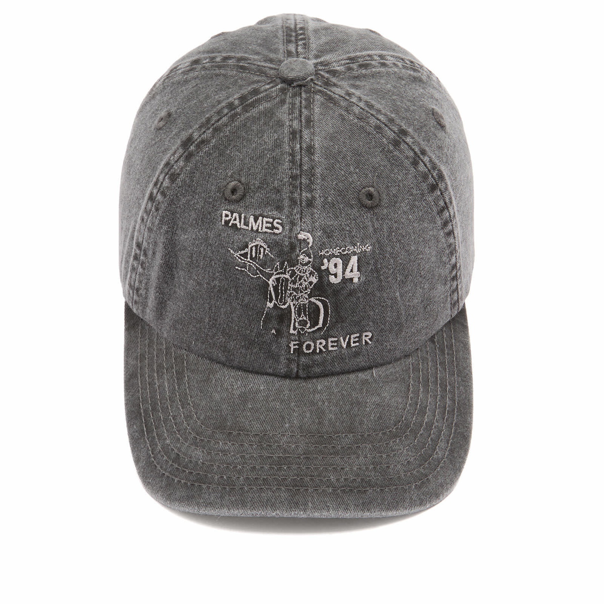 Palmes Men's Forever 6-Panel Cap in Charcoal 