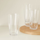 Soho Home Pembroke High Ball Glass - Set of Four in Clear