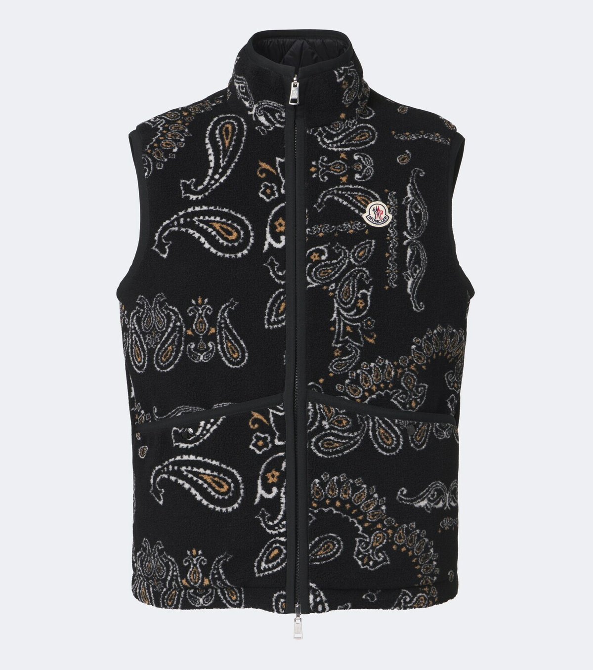 Moncler Reversible paisley vest