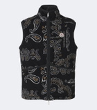 Moncler Reversible paisley vest
