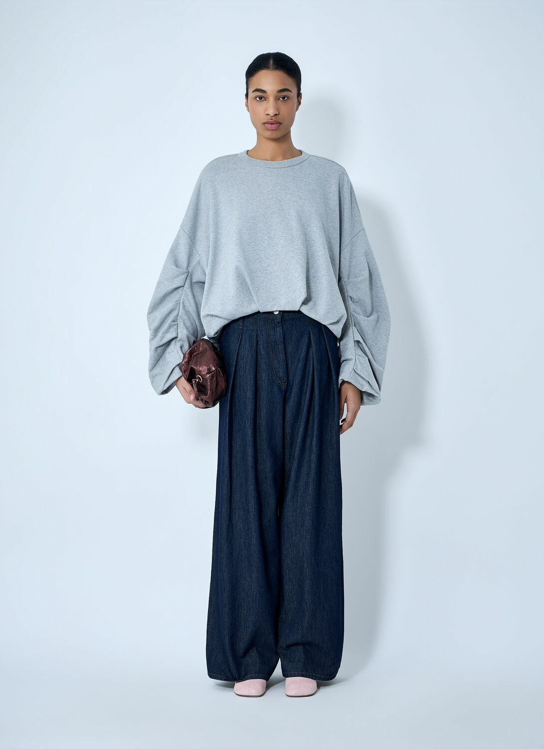 Dries Van Noten Oversized Crewneck Sweater