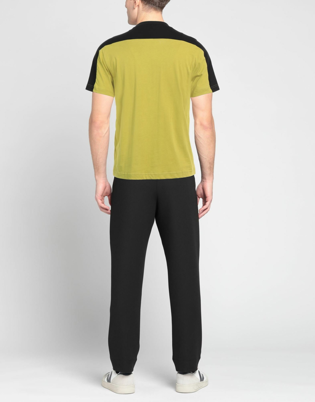 Ea7 Mens T-shirt Lime in Green