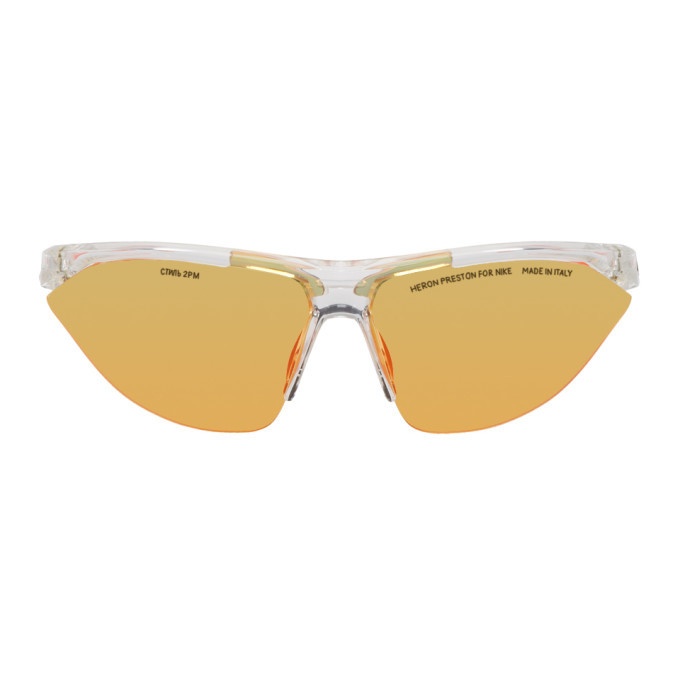 Photo: Heron Preston Transparent Nike Edition Tailwind Sunglasses