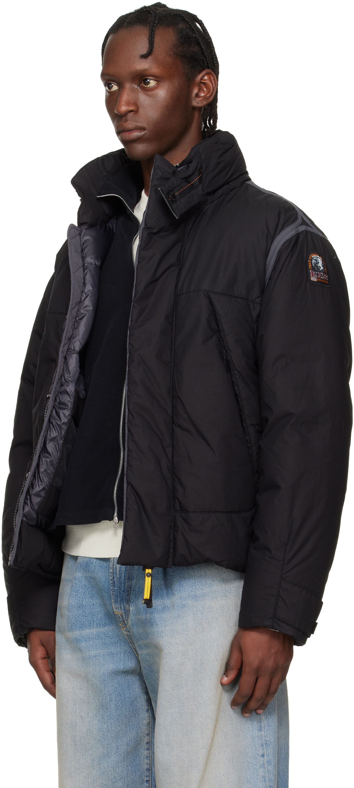 Parajumpers Black Yari Short Down Jacket