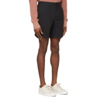 rag and bone Black Canvas Eaton Shorts