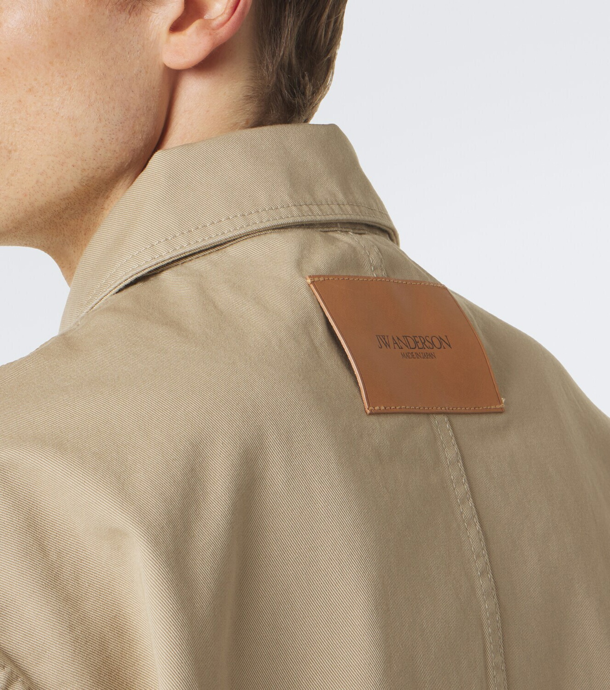 JW Anderson Embroidered cotton canvas jacket