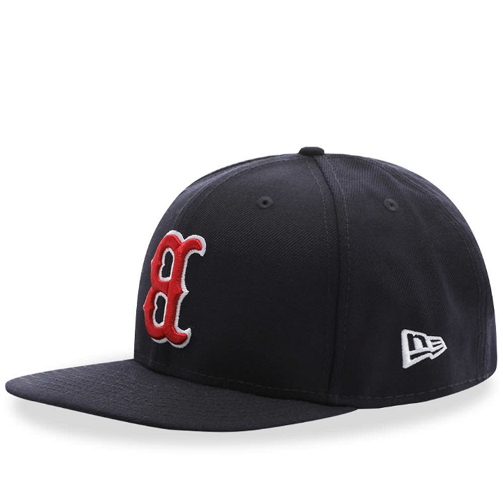 Photo: New Era Boston Red Sox Upside Down MLB 59Fifty Cap