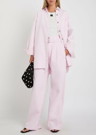 Agolde X Maria Mcmanus Denim Shirt Pink