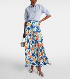 Diane von Furstenberg Florencia floral maxi skirt