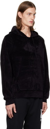 Helmut Lang Black Embroidered Hoodie