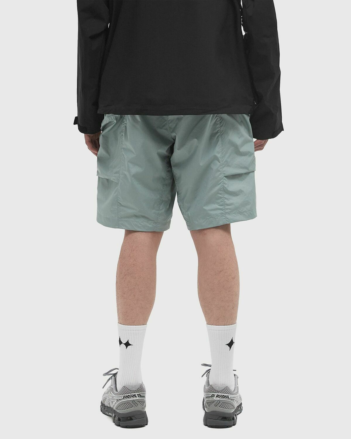 Goldwin Rip-stop Shorts Green Mens Cargo Short