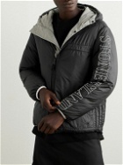 Stone Island - Reversible Quilted ECONYL® Nylon Metal Hooded Down Jacket - Gray