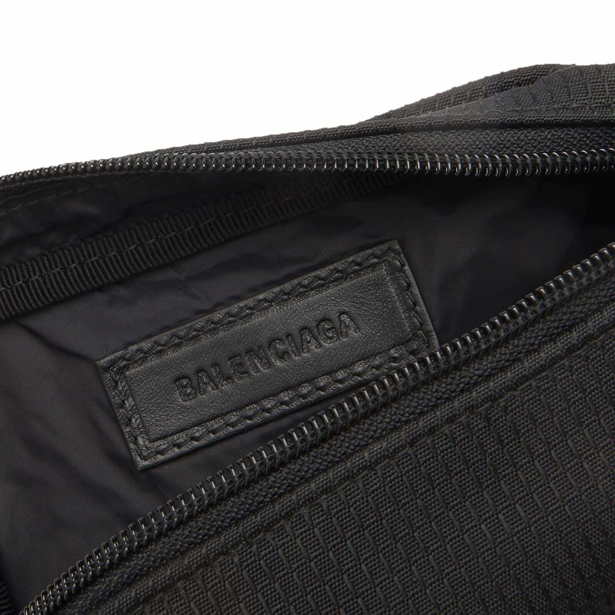 Balenciaga Men's Unity Cross Body Bag in Black 