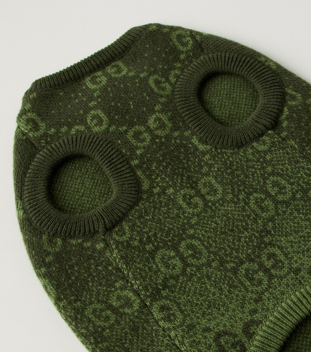 Gucci GG wool jacquard dog sweater