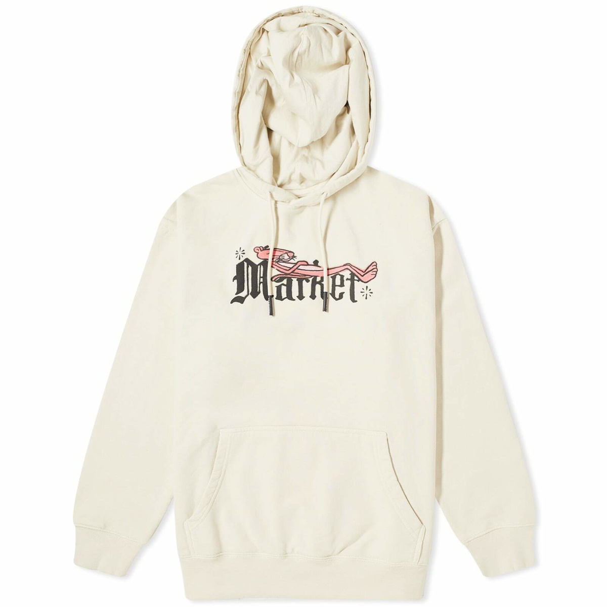 MARKET Men's x Pink Panther Swap Meet Hoodie in Ecru