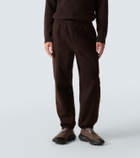 Stone Island Ghost wool-blend flannel sweatpants