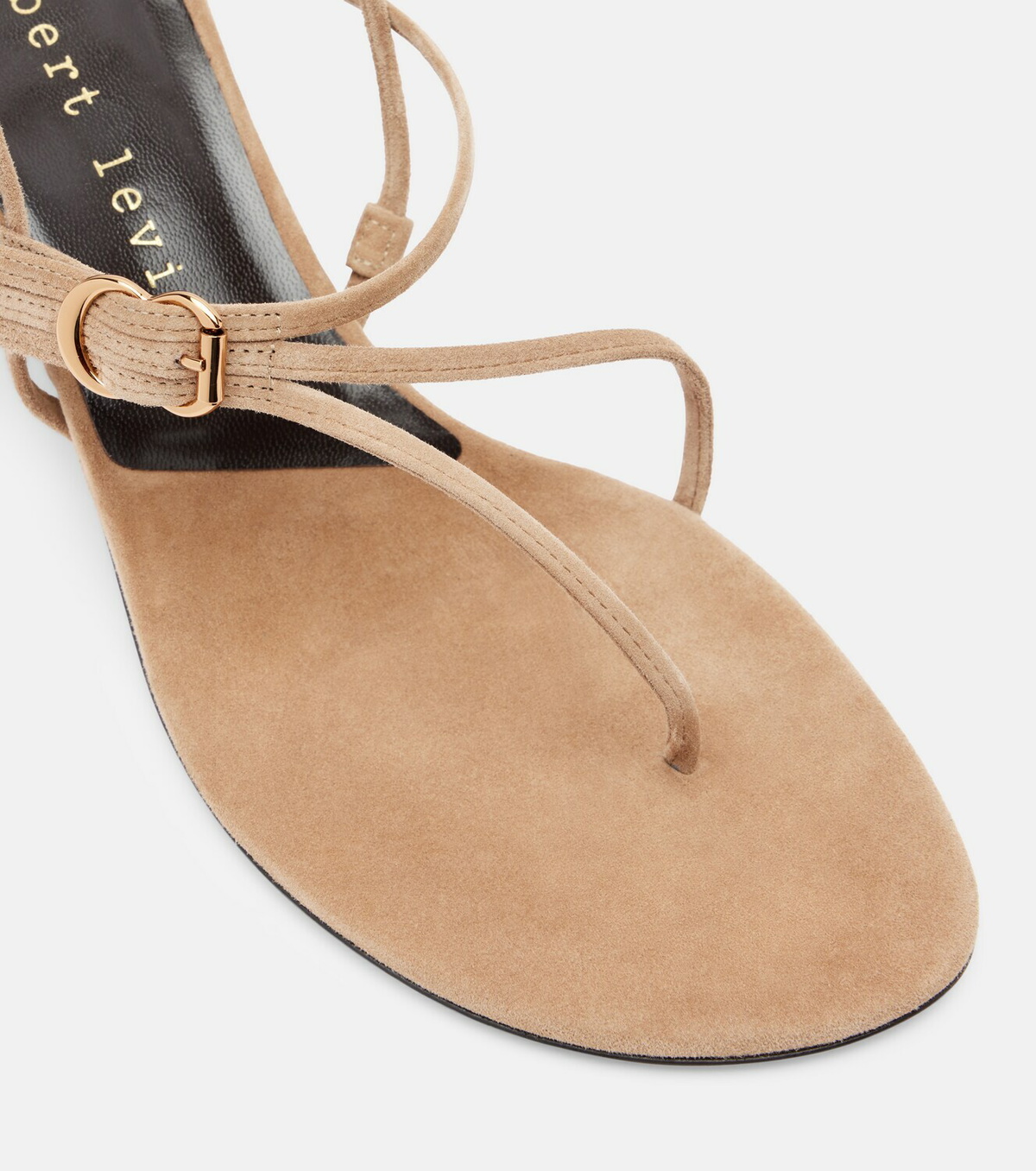 Herbert Levine Starry-Eyed 55 suede thong sandals