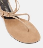 Herbert Levine Starry-Eyed 55 suede thong sandals