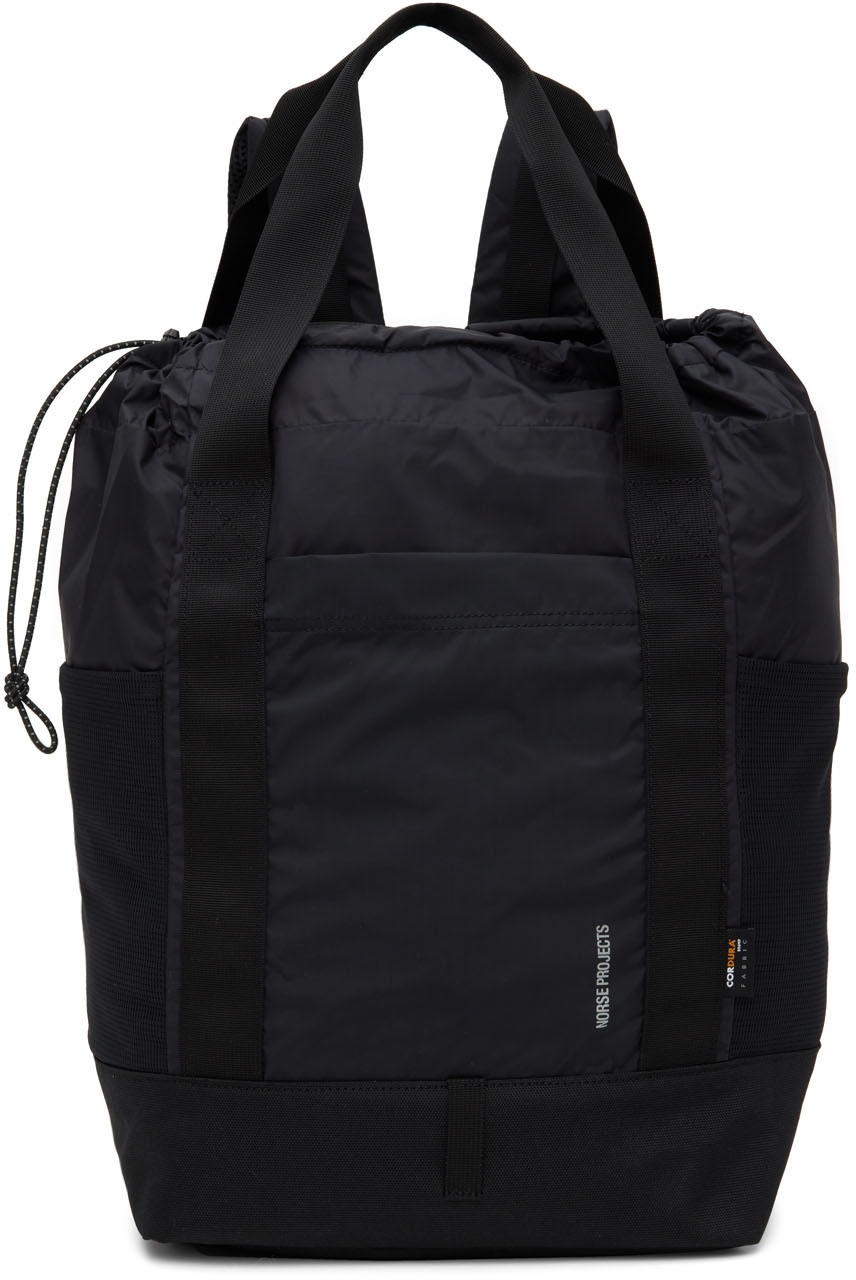 Photo: NORSE PROJECTS Black Hybrid Cordura Backpack