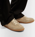 Maison Margiela - Replica Leather and Suede Sneakers - Beige