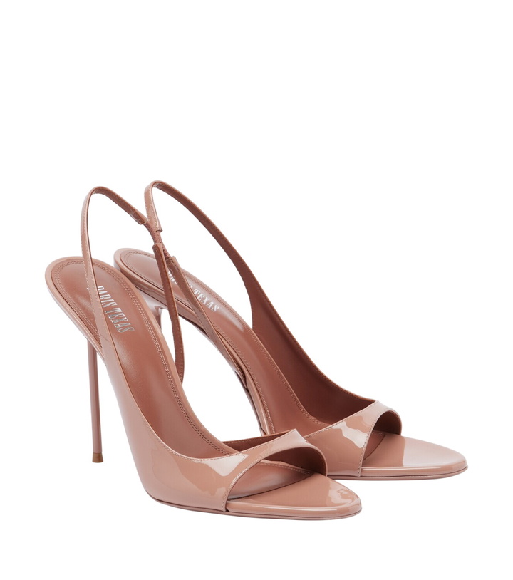 Photo: Paris Texas Lidia patent leather slingback sandals
