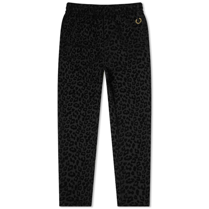 Photo: Fred Perry x Miles Kane Leopard Print Track Pant