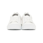 Dolce and Gabbana White Logo Sneakers