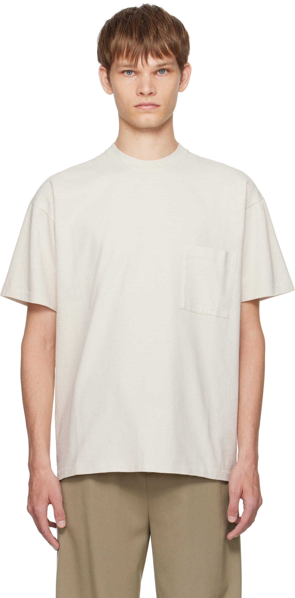 The Row White Haru Long Sleeve T-Shirt The Row