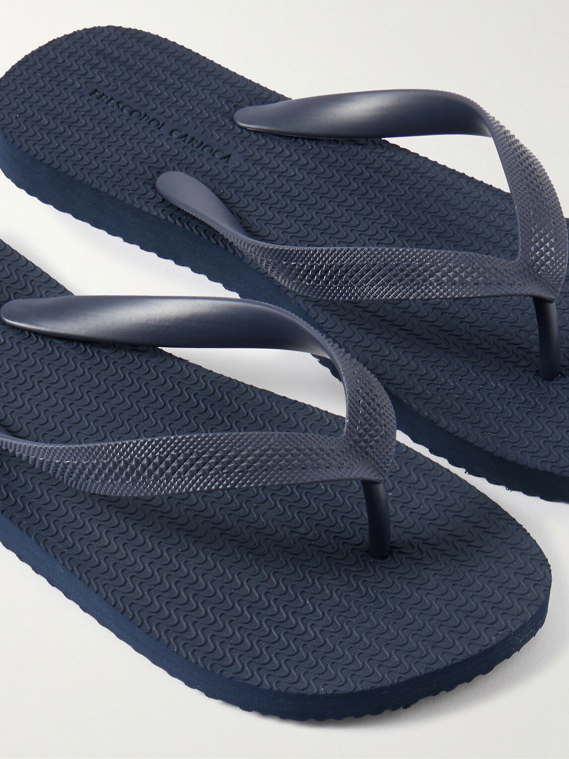 Frescobol Carioca - Fabio Rubber Flip Flops - Blue