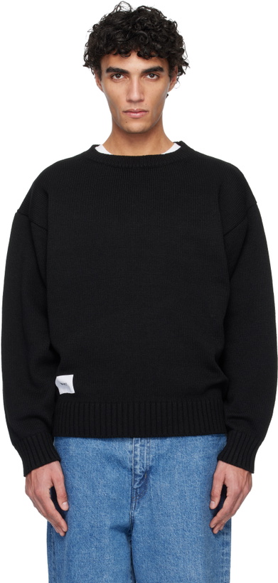 Photo: WTAPS Black AFA Crewneck