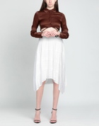 Peserico Womens Midi skirt in White