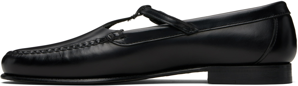 HEREU Black Alcala Loafers