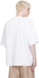 Camiel Fortgens White Big T-Shirt