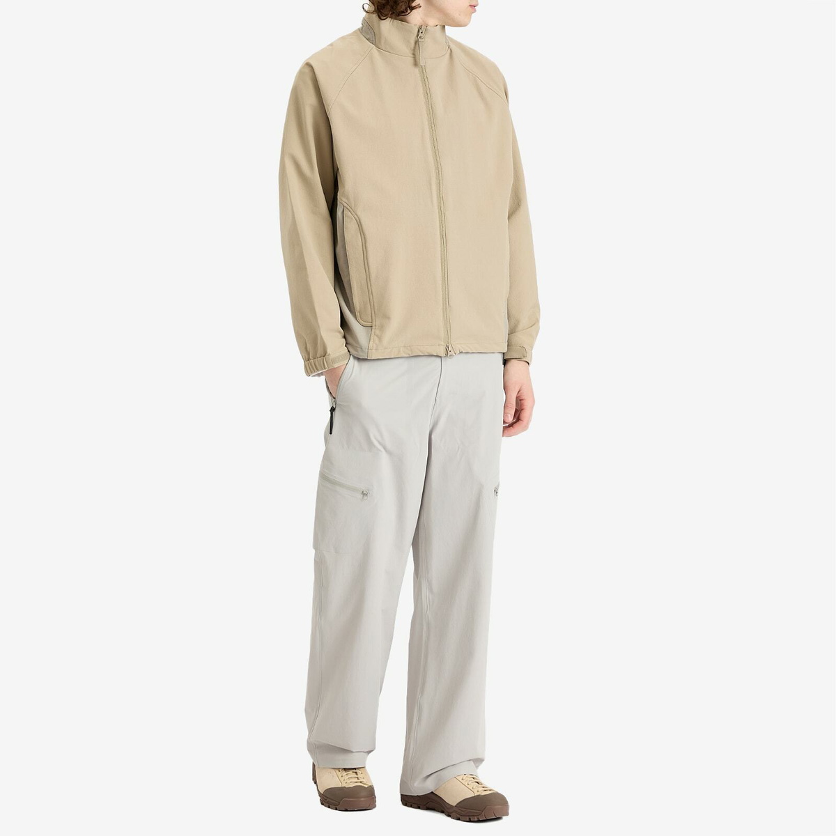 Hiking Patrol Men's Technical Trousers in Light Grey