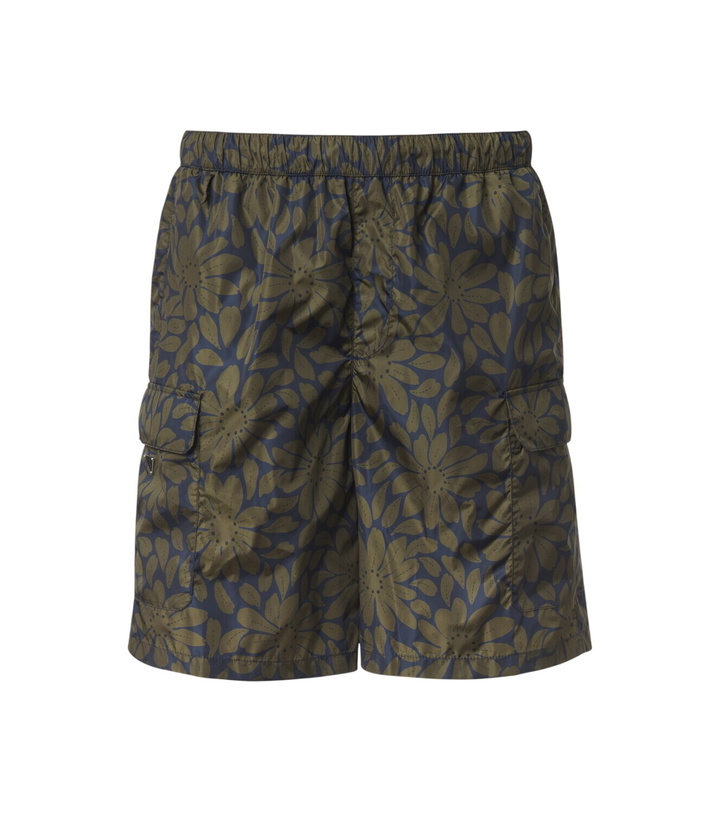 Photo: Prada Re-Nylon floral swim trunks