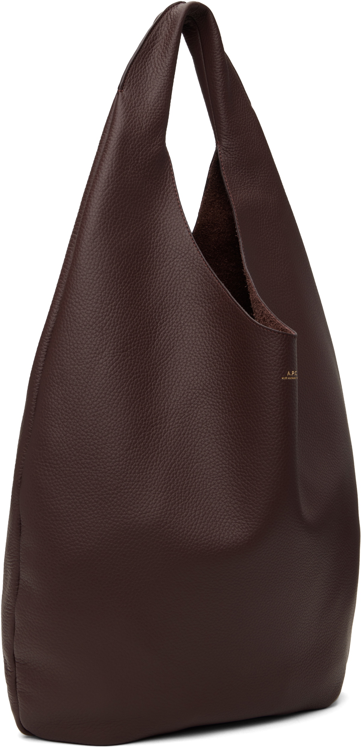 A.P.C. Burgundy 'Le Neige' Bag A.P.C.