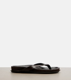 Jacquemus Tatanes leather thong sandals