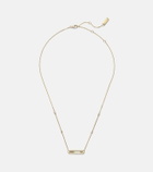 Messika Baby Move 18kt gold necklace with diamonds