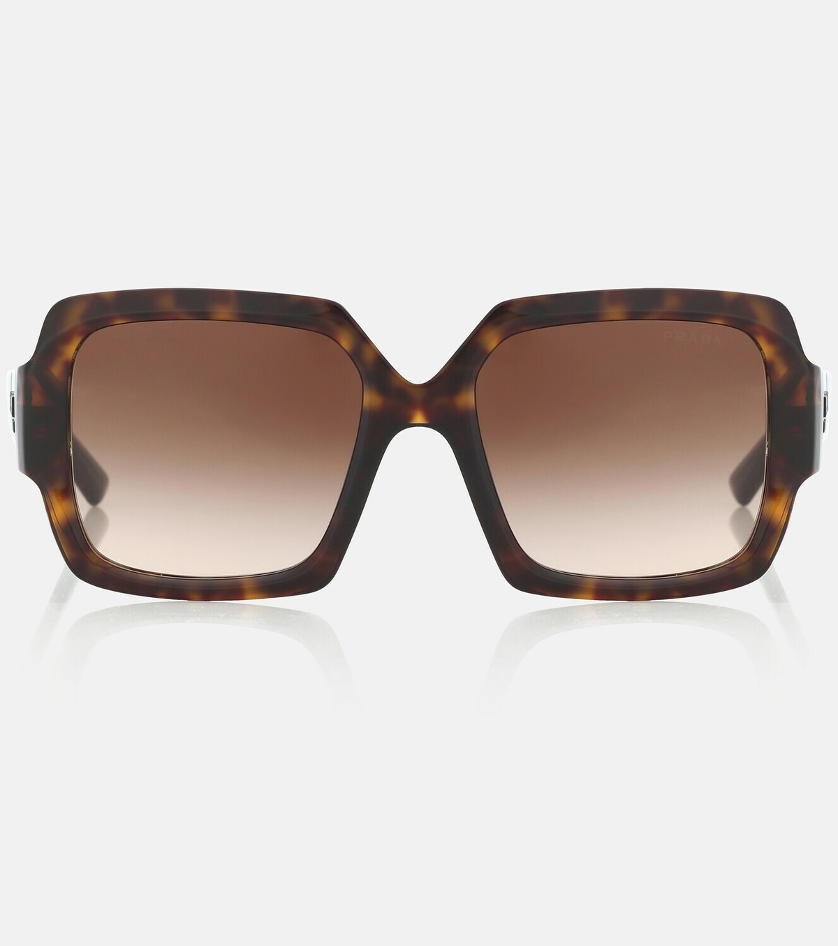 Prada Monochrome square sunglasses