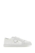 Prada Nylon And Leather Sneakers