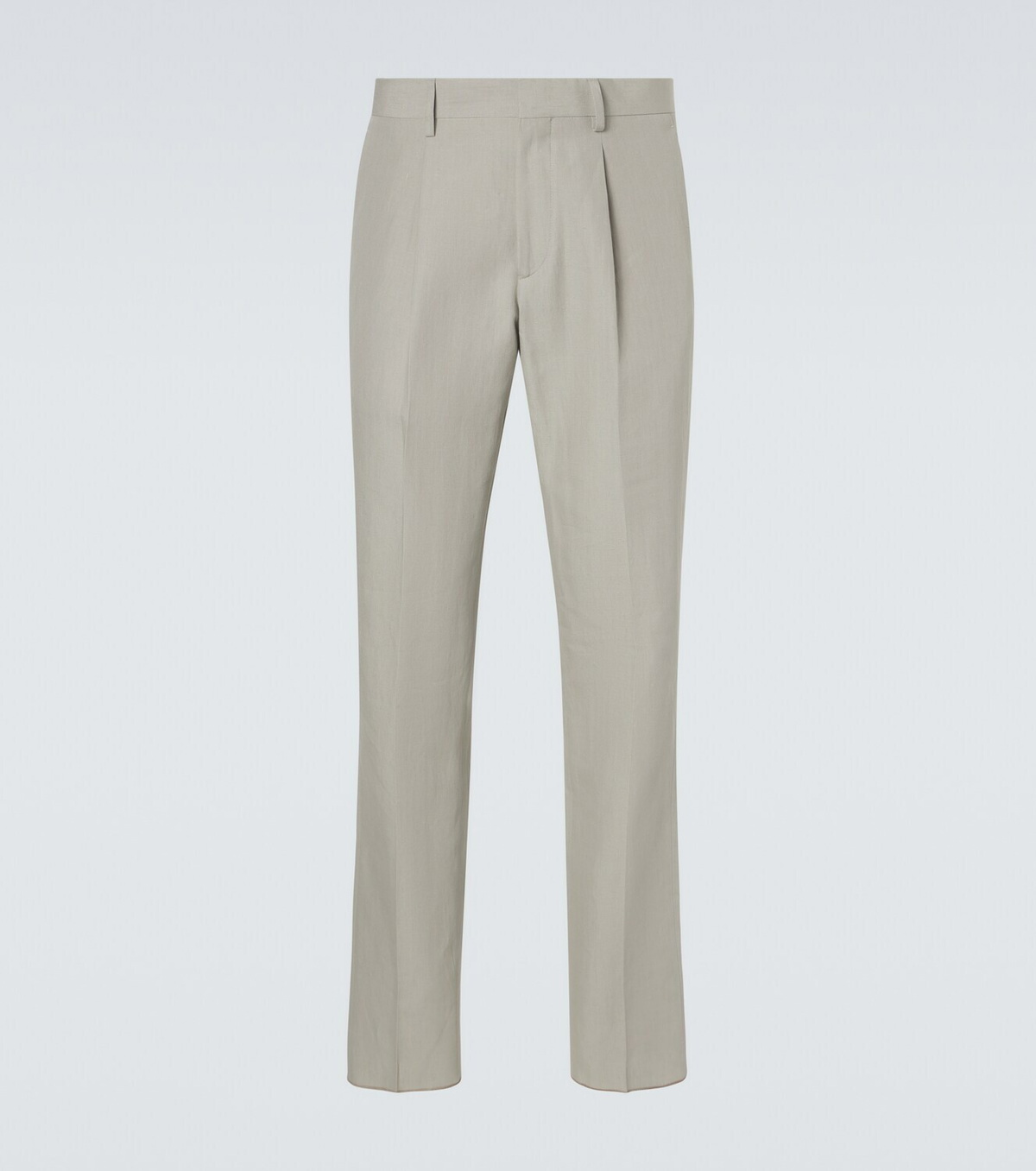 Lardini Linen, cotton, and silk chinos