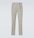 Lardini Linen, cotton, and silk chinos