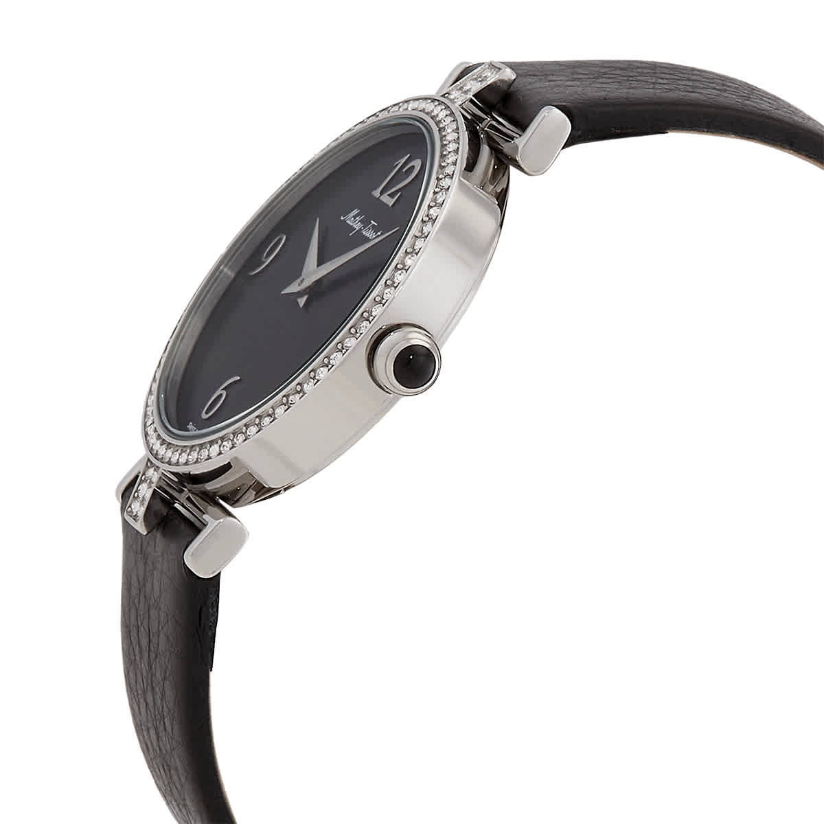 Mathey-Tissot Gaia Quartz Black Dial Ladies Watch D587QAN