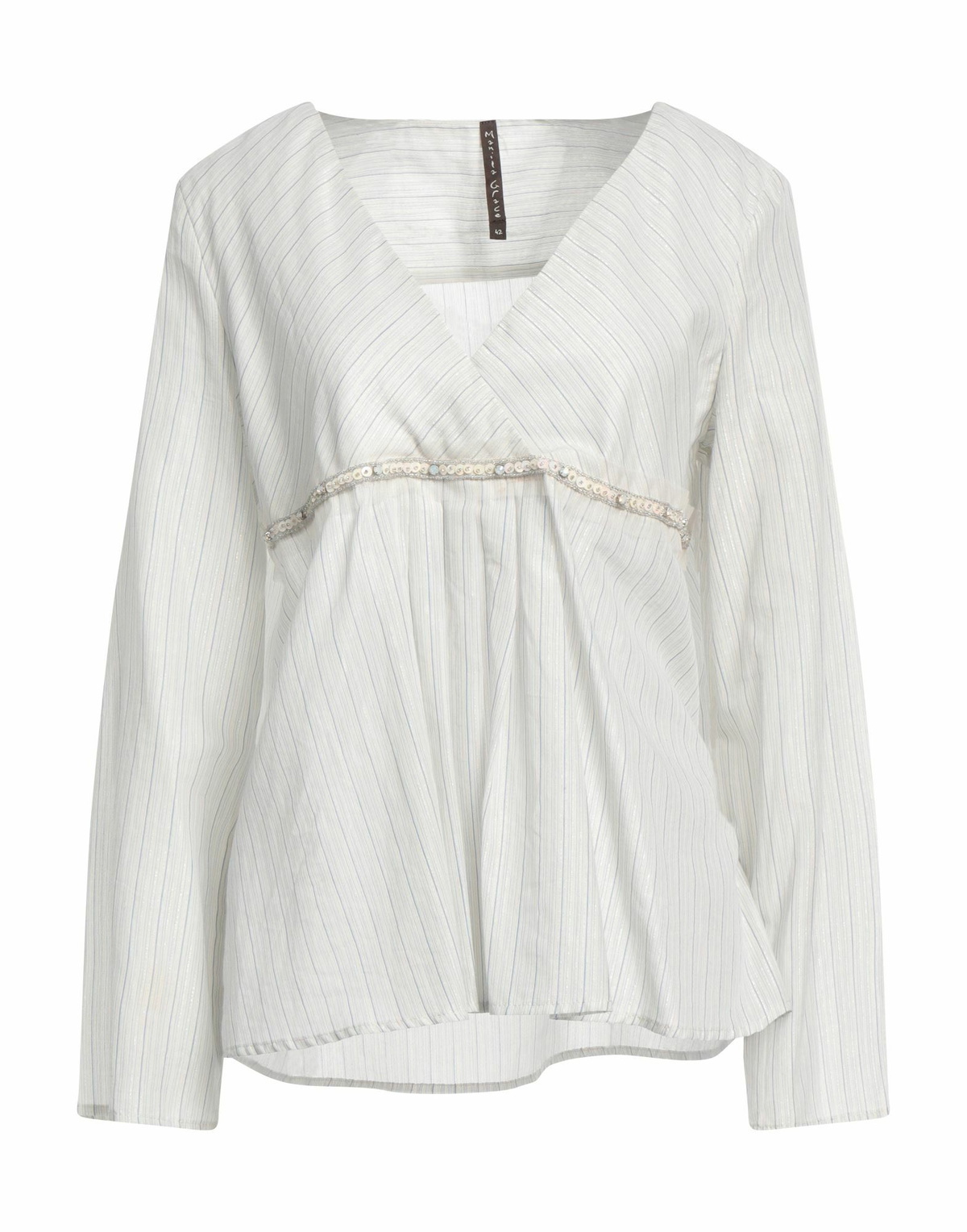 Manila Grace Womens Top Sky in Blue