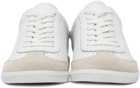 Isabel Marant White & Navy Bryce Sneakers