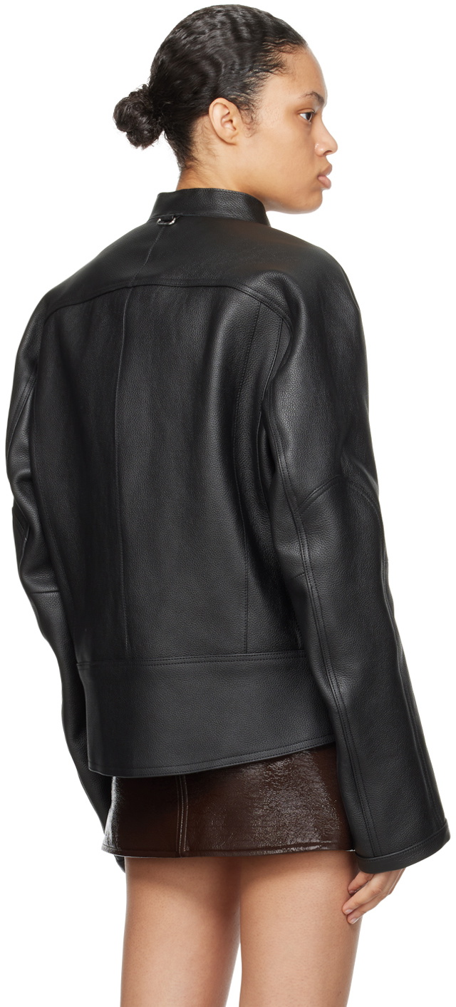 [Courreges] scuba leather jacket レザージャンパー Courreges] scuba leather jacket レザージャンパー (Courreges