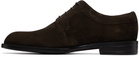 BOSS Brown Suede Derbys